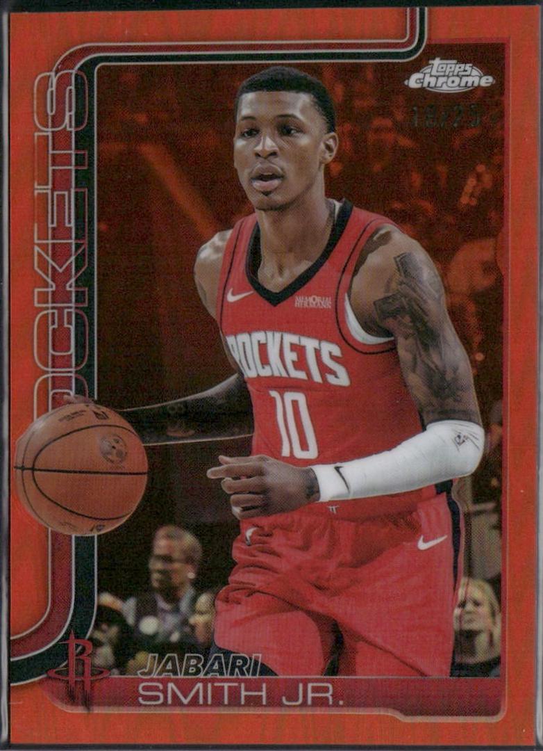 Jabari Smith Jr. [Orange Refractor] #62