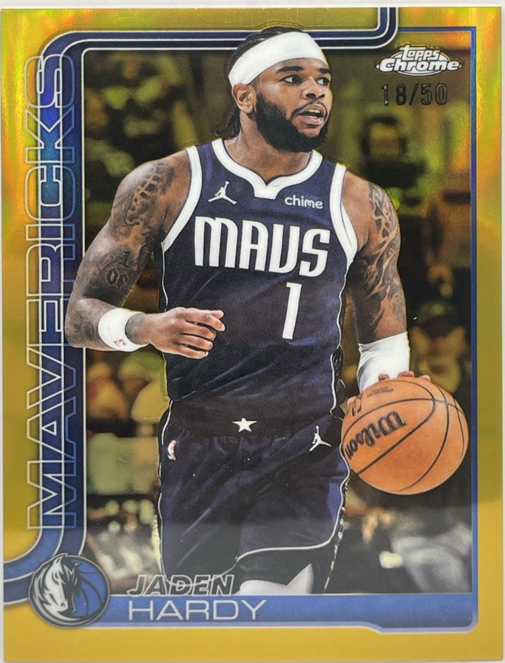 Jaden Hardy [Gold Refractor] #60