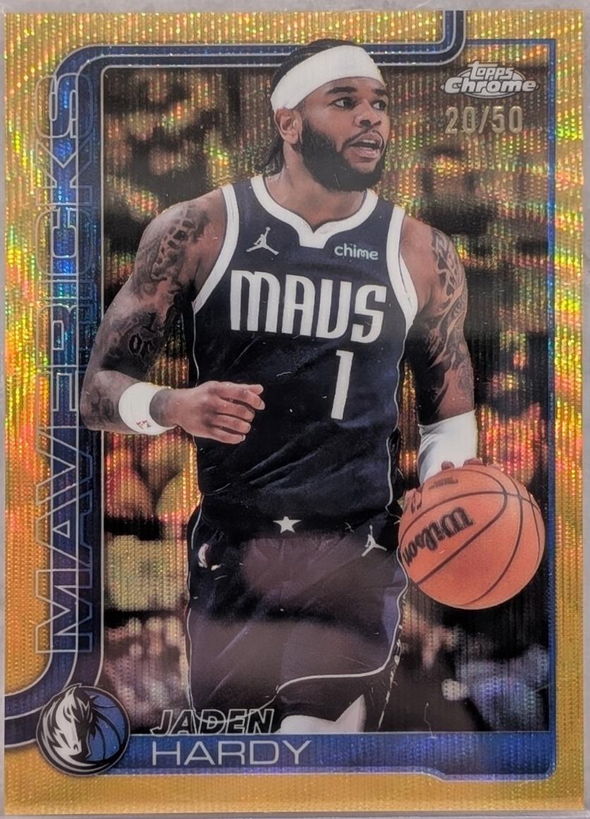 Jaden Hardy [Gold Wave Refractor] #60