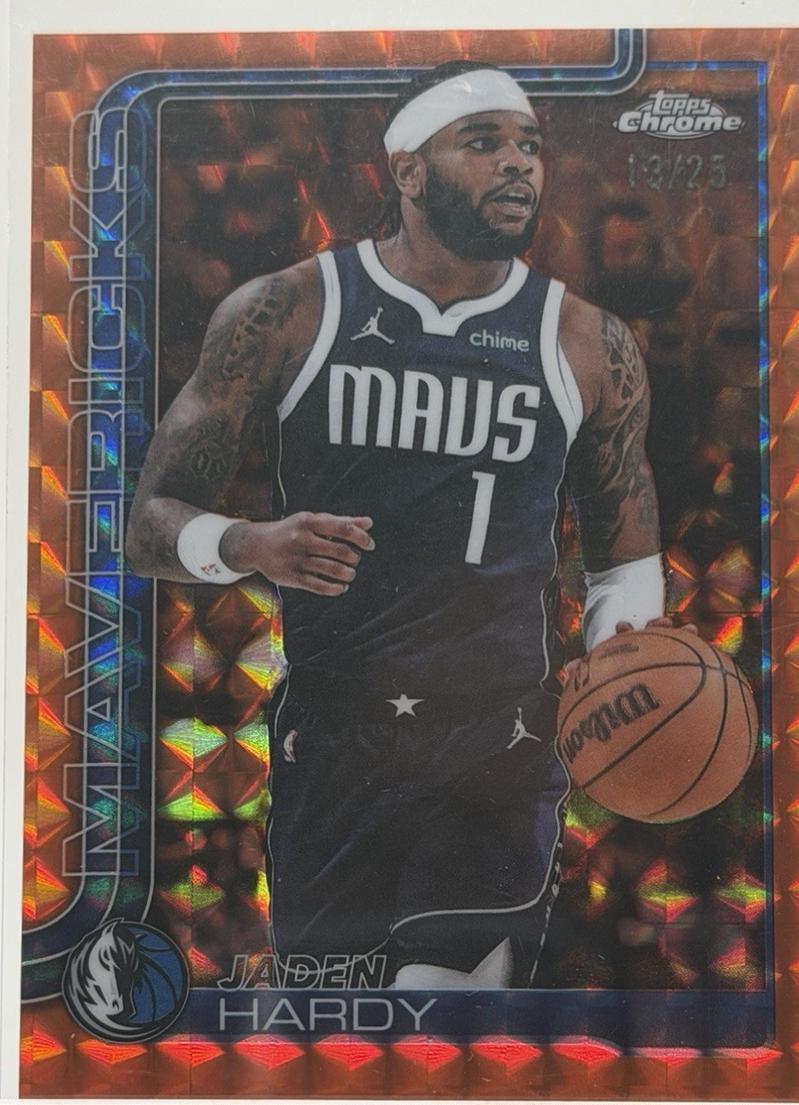 Jaden Hardy [Orange Geometric Refractor] #60