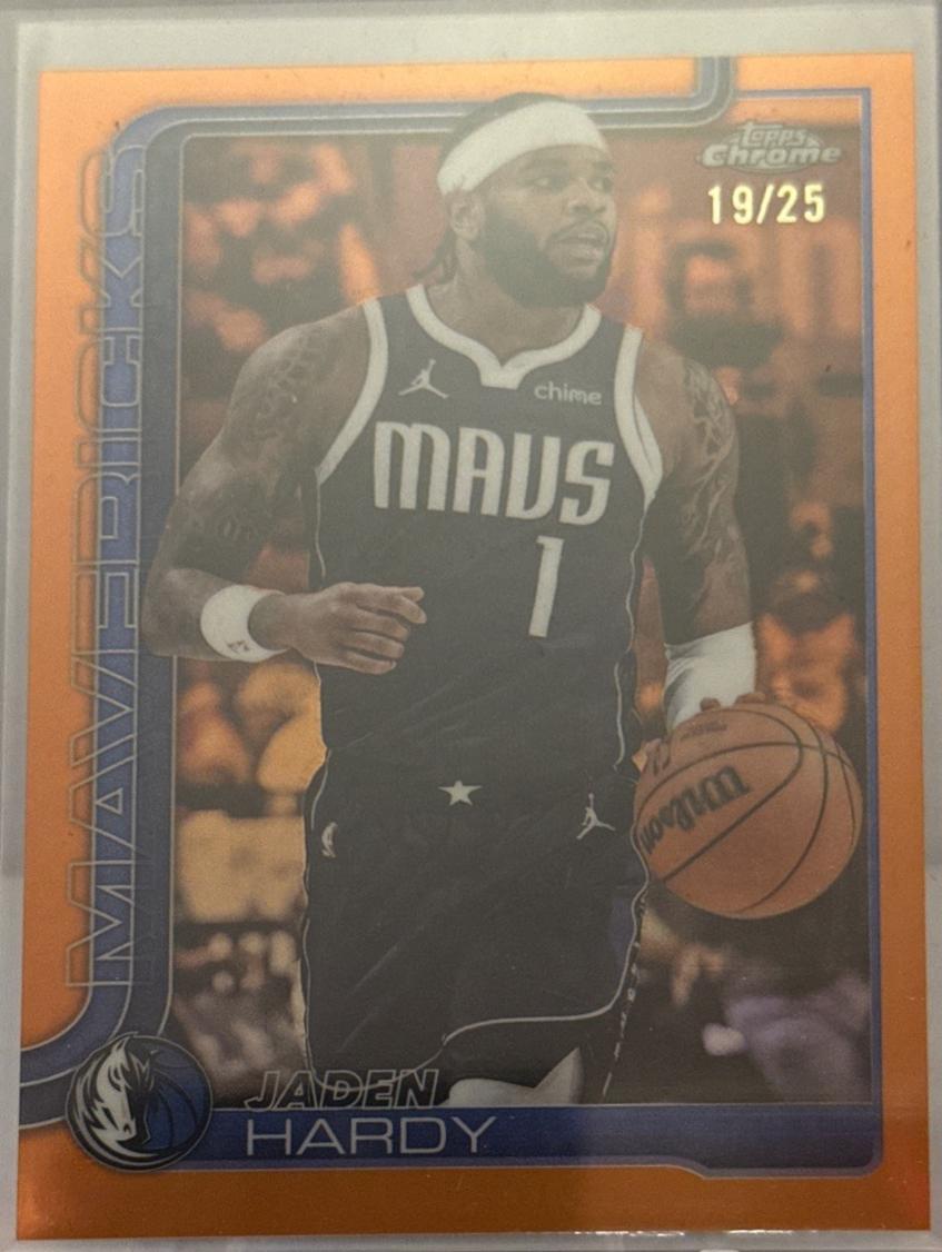 Jaden Hardy [Orange Refractor] #60