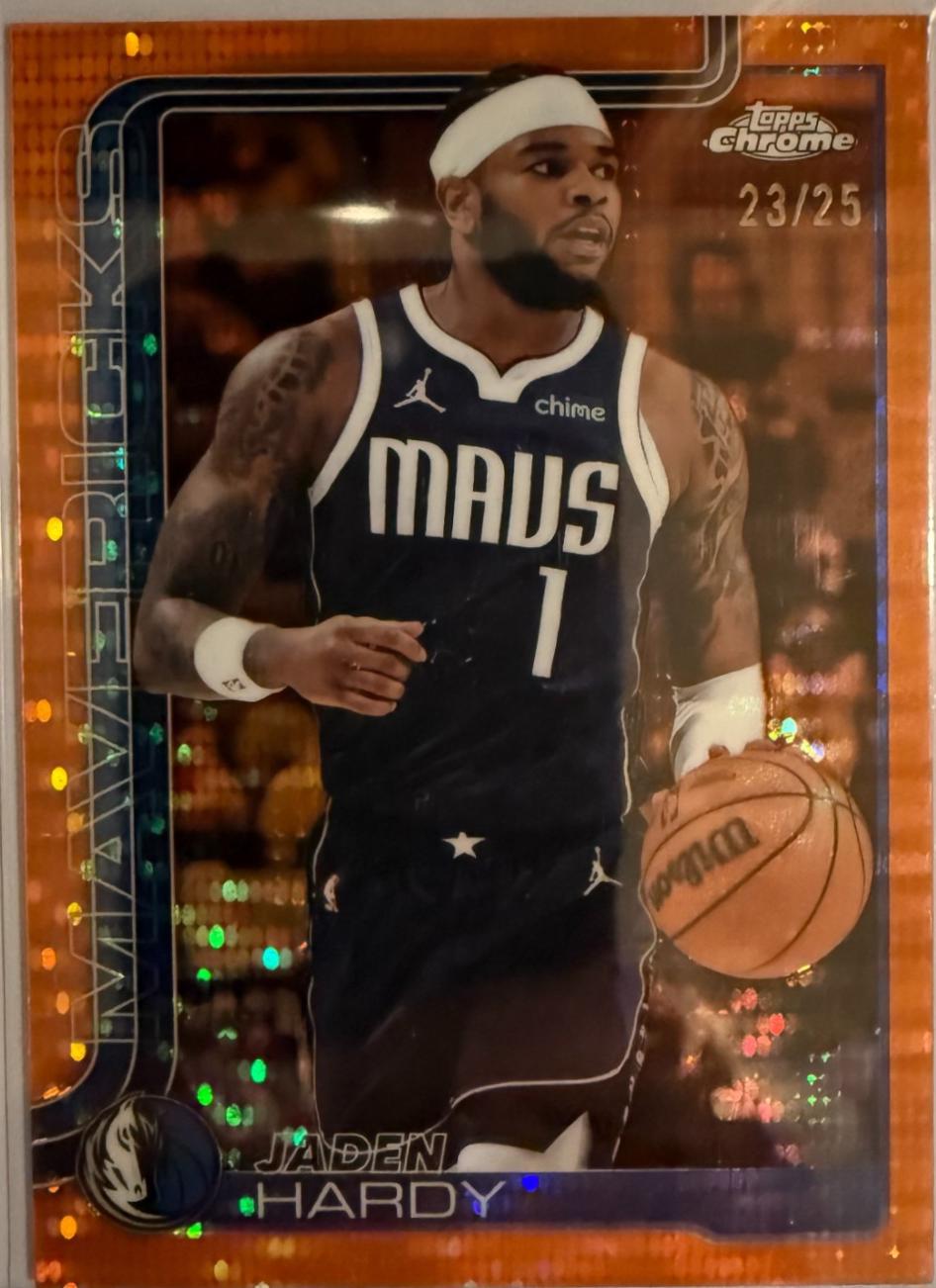 Jaden Hardy [Pulsar Orange Refractor] #60