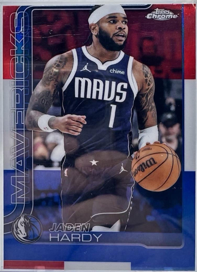 Jaden Hardy [Red White Blue Refractor] #60