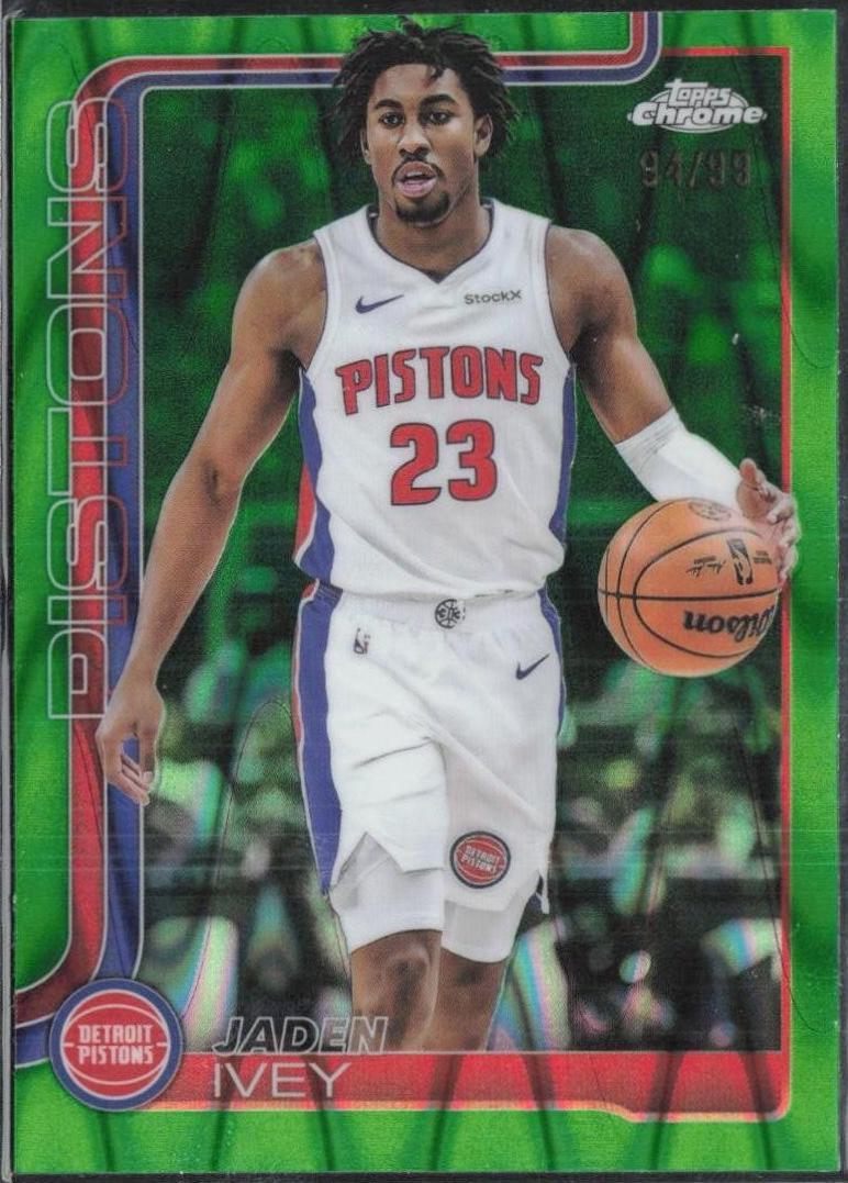 Jaden Ivey [Green Wave Refractor] #61