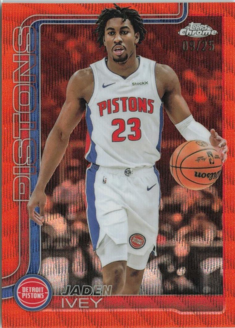 Jaden Ivey [Orange Wave Refractor] #61