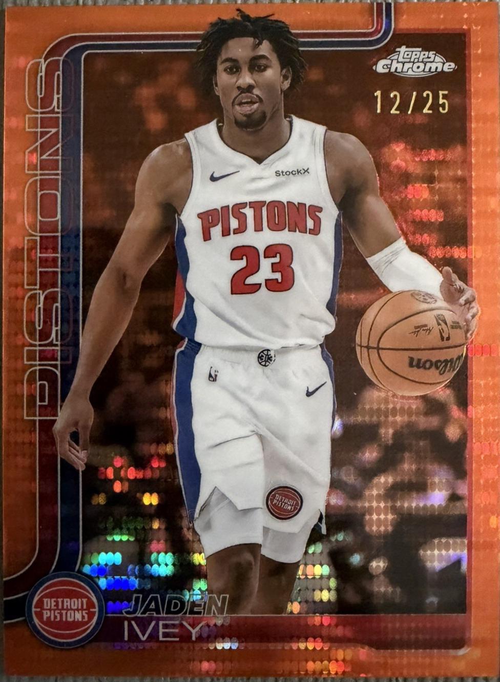 Jaden Ivey [Pulsar Orange Refractor] #61