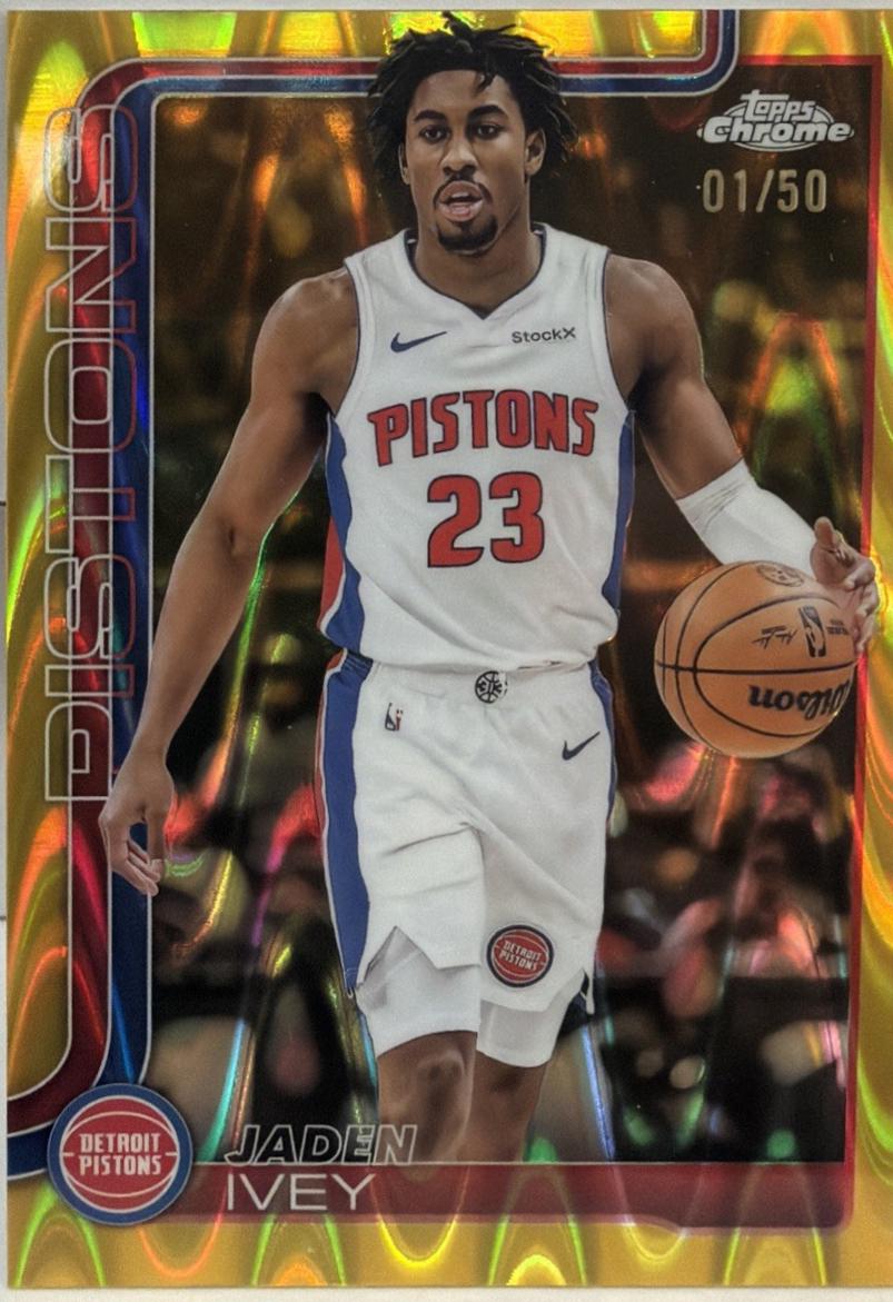 Jaden Ivey [RayWave Gold Refractor] #61