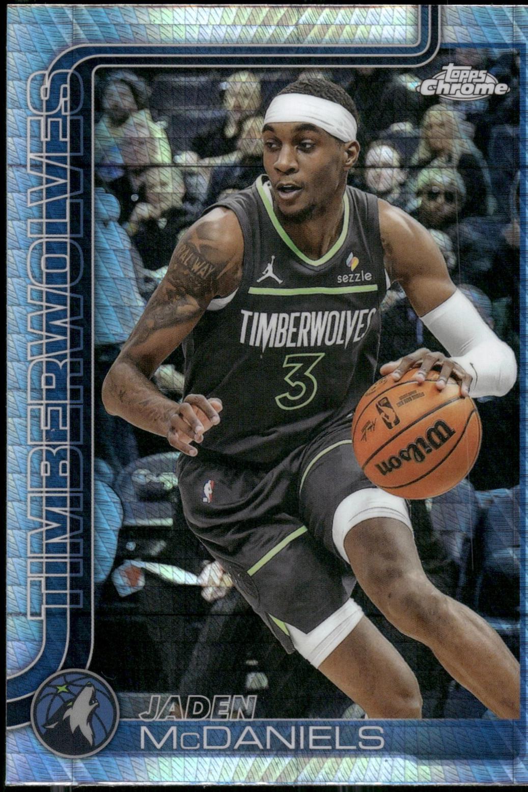 Jaden McDaniels [Prism Refractor] #176