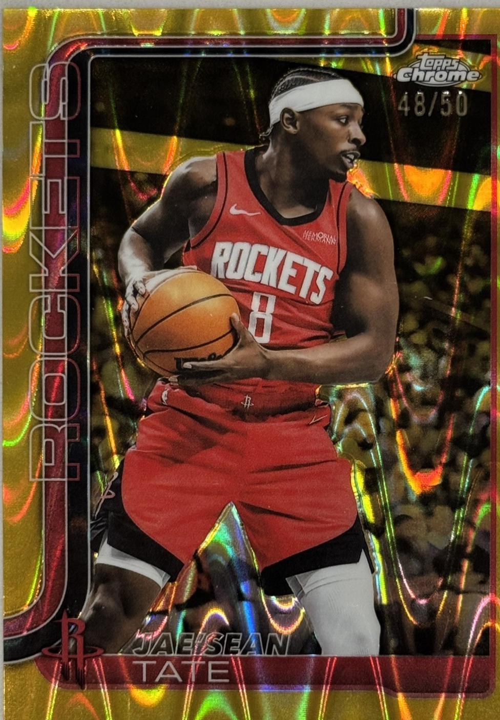 Jae'Sean Tate [RayWave Gold Refractor] #59