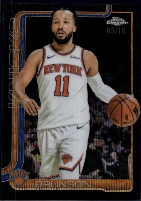 Jalen Brunson [Black Wave Refractor] #101