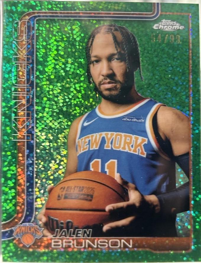 Jalen Brunson [Green Image Variation] #101