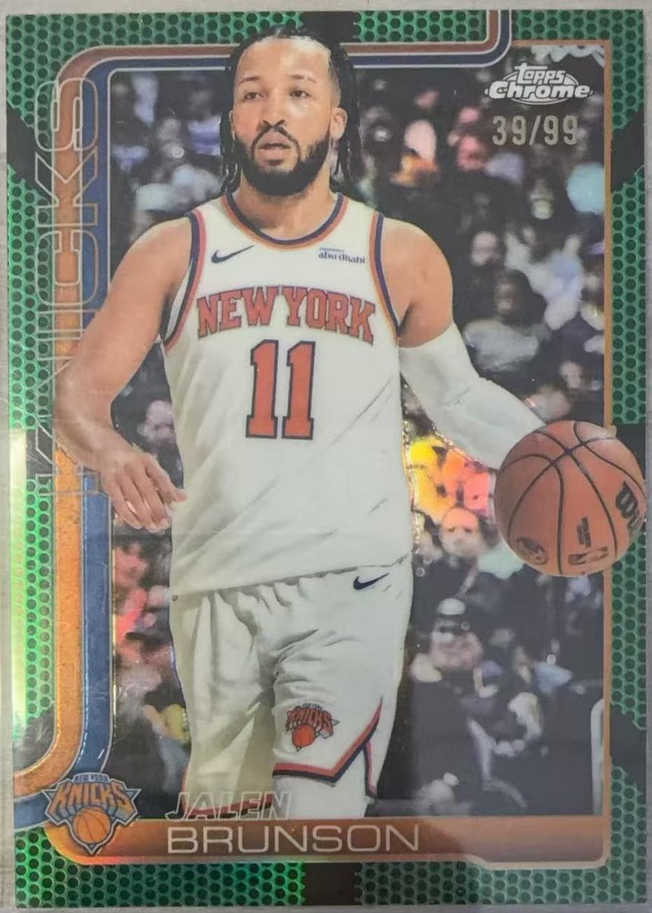 Jalen Brunson [Green Refractor] #101