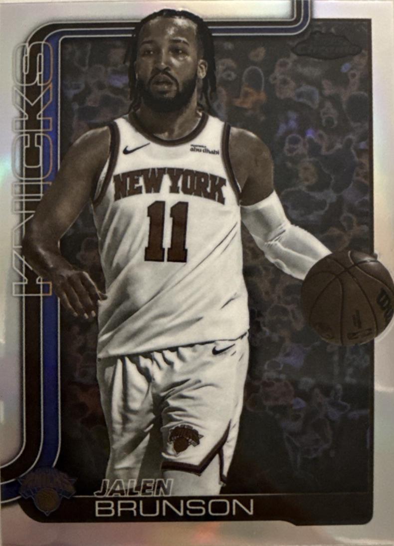 Jalen Brunson [Negative Refractor] #101
