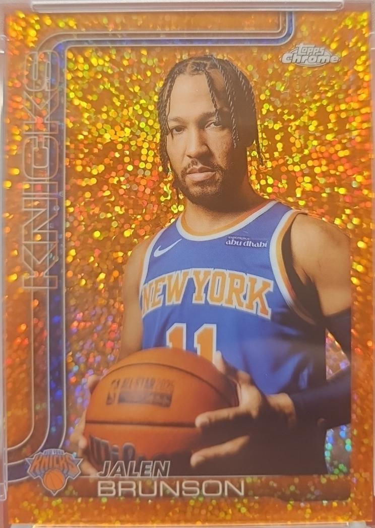Jalen Brunson [Orange Image Variation] #101