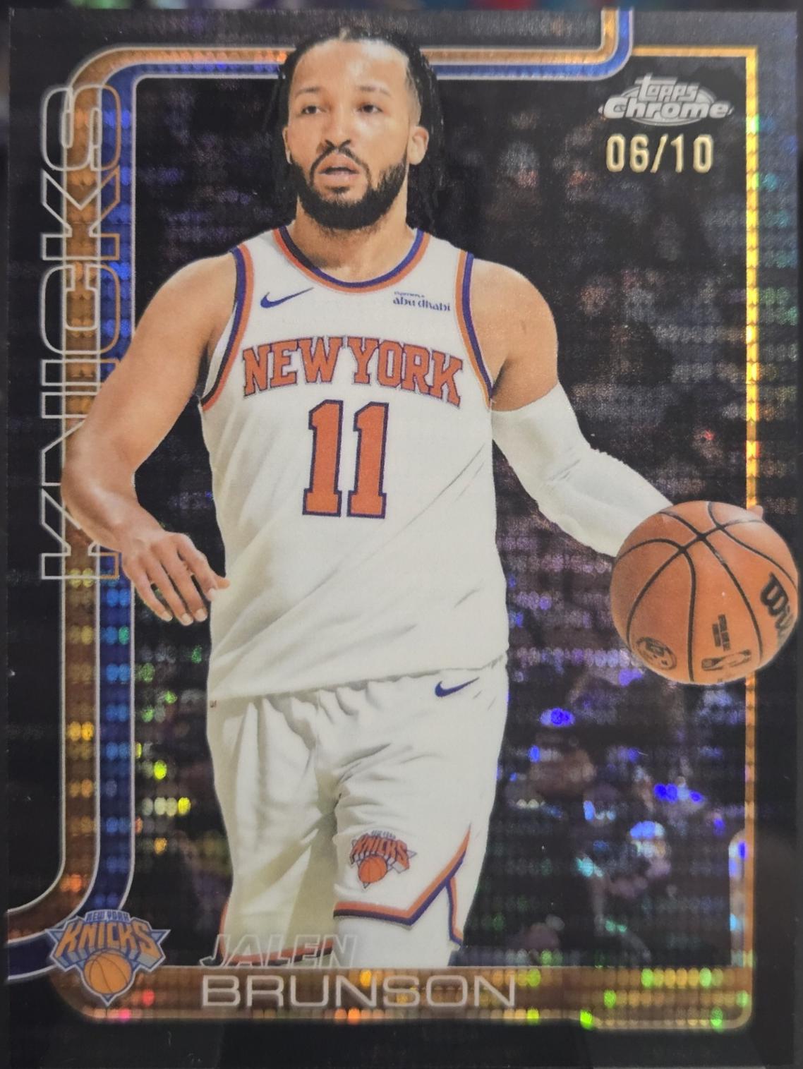 Jalen Brunson [Pulsar Black Refractor] #101