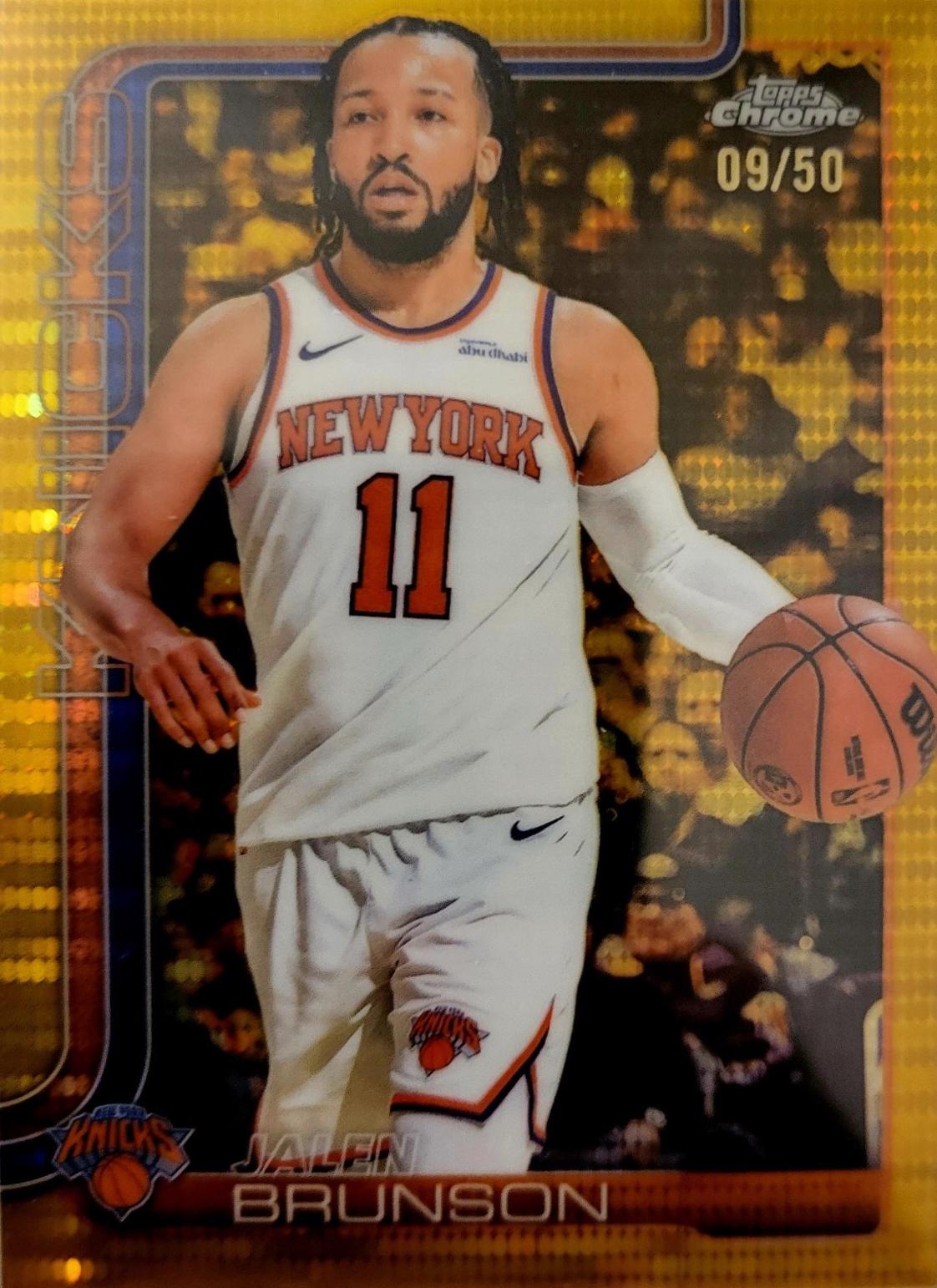 Jalen Brunson [Pulsar Gold Refractor] #101