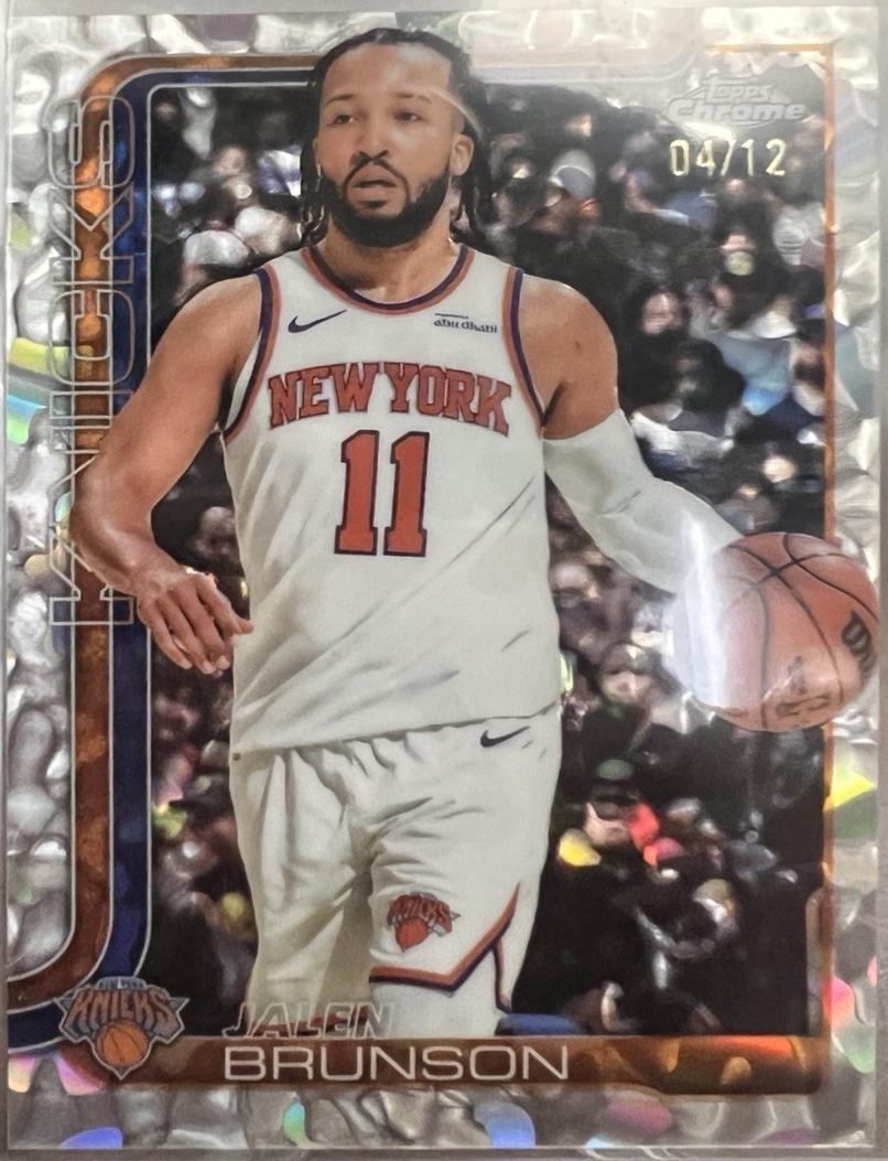 Jalen Brunson [Silver Refractor] #101