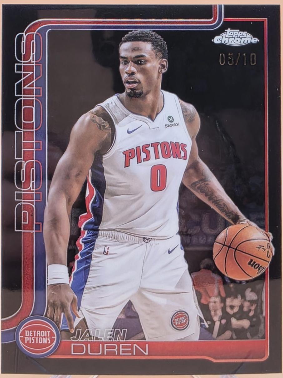Jalen Duren [Black Basketball Refractor] #57