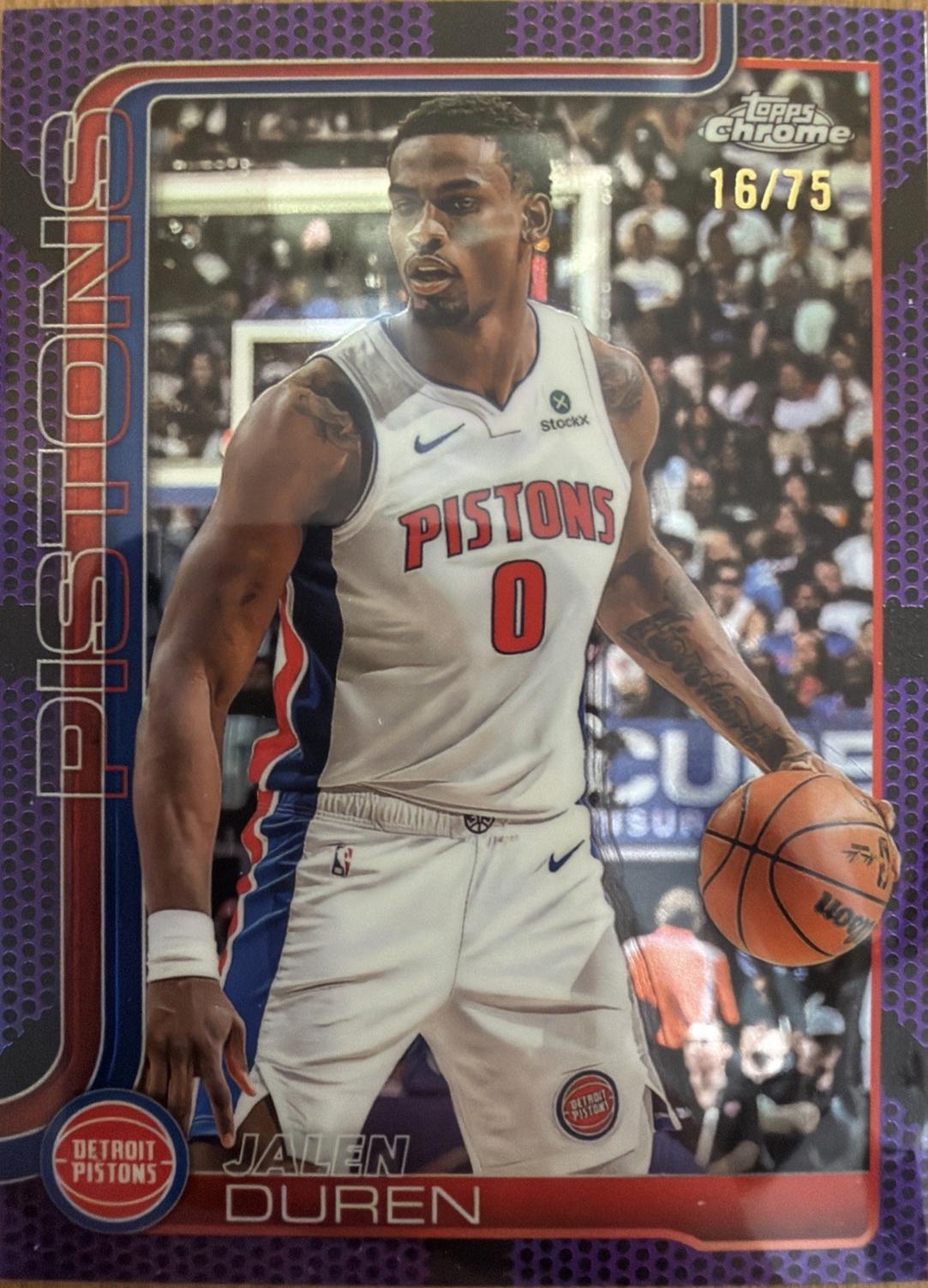 Jalen Duren [Purple Refractor] #57