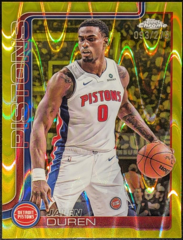 Jalen Duren [RayWave Gold Refractor] #57