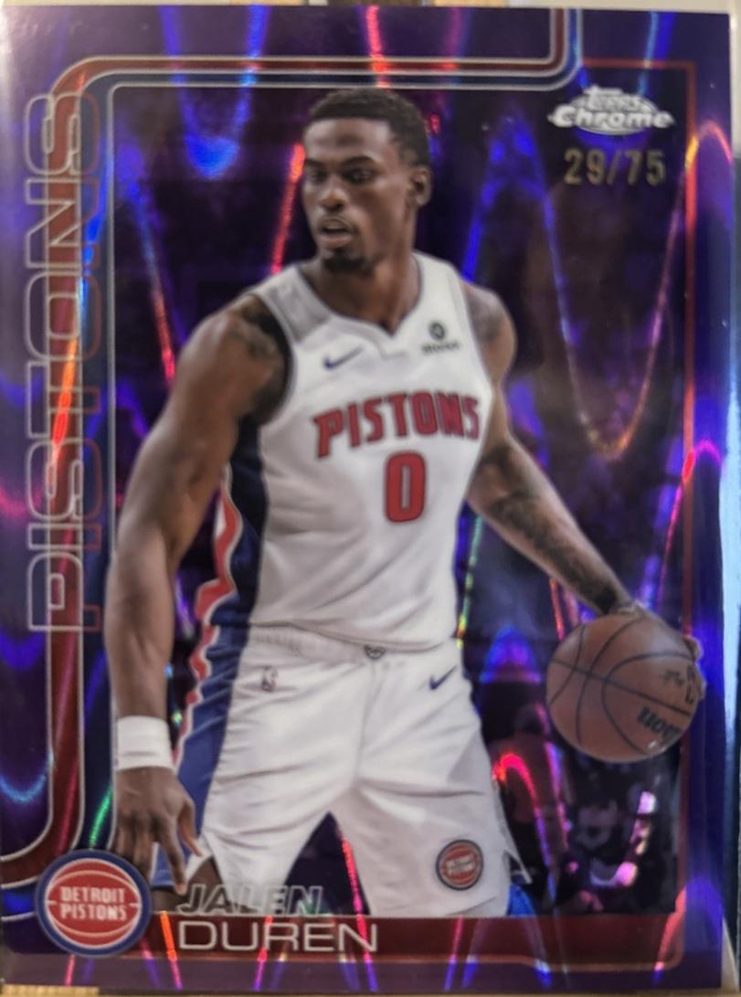 Jalen Duren [RayWave Purple Refractor] #57