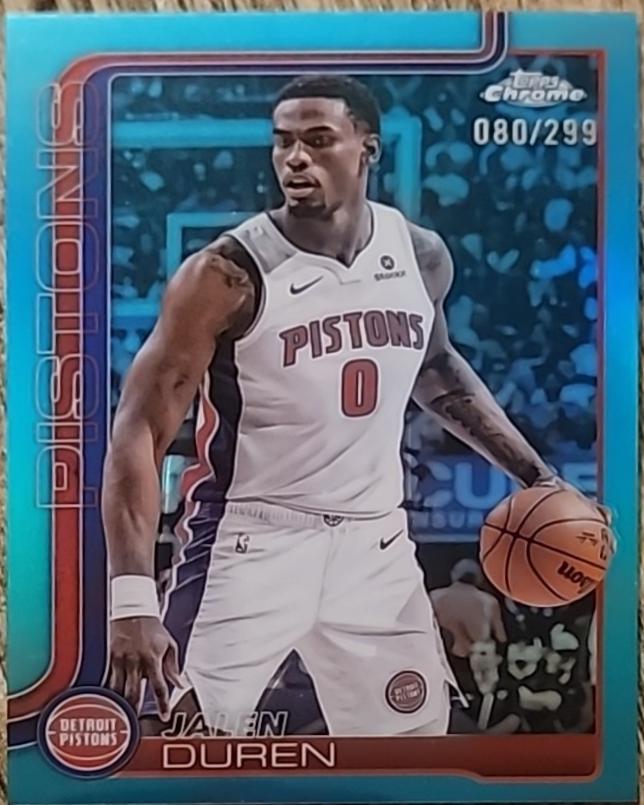 Jalen Duren [Teal Refractor] #57