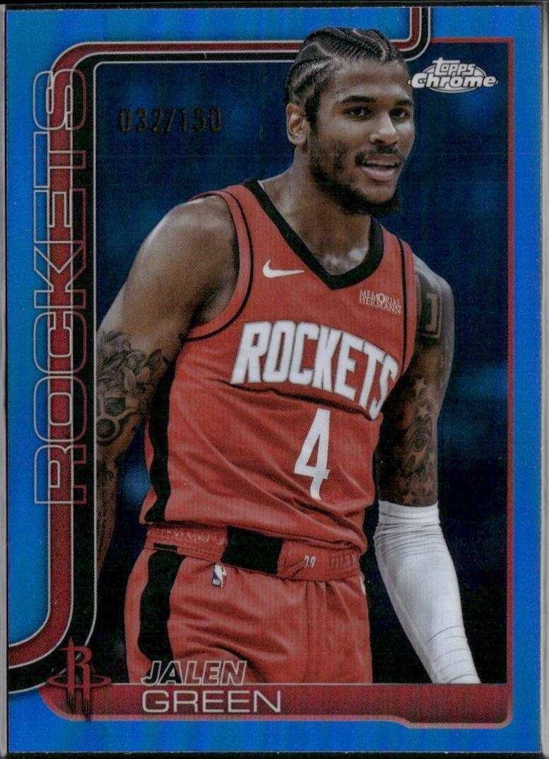 Jalen Green [Blue Refractor] #58