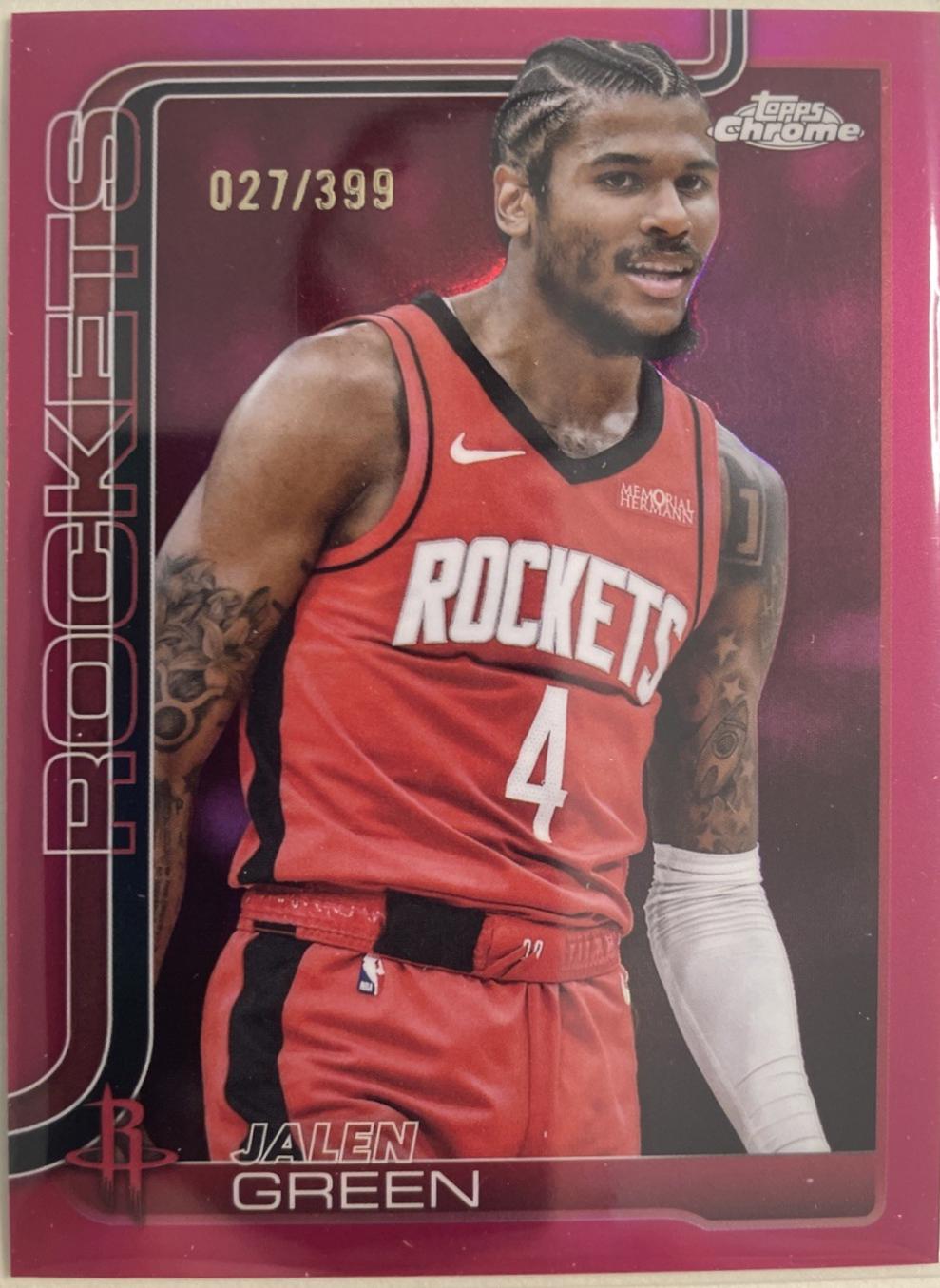 Jalen Green [Magenta Refractor] #58