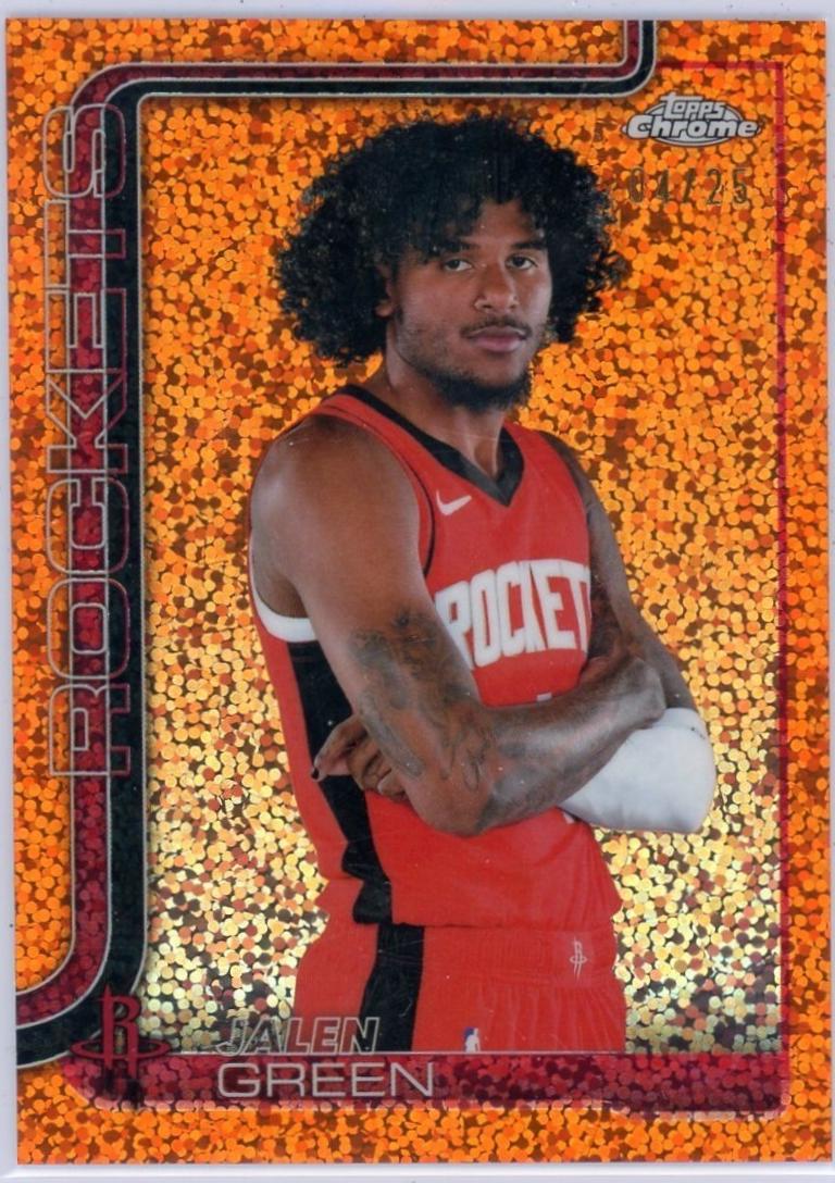 Jalen Green [Orange Refractor] #58