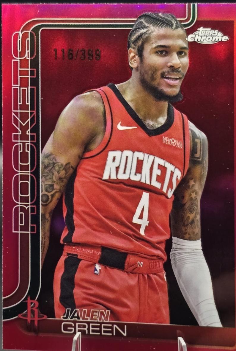 Jalen Green [Red Refractor] #58