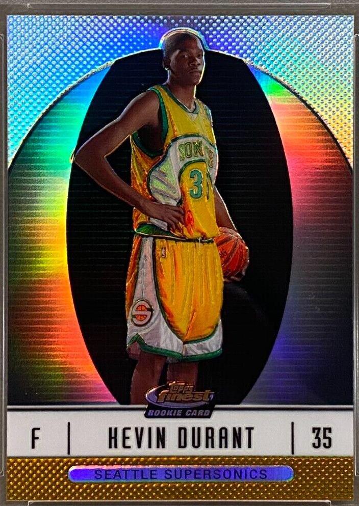 Kevin Durant [Gold Refractor] #71