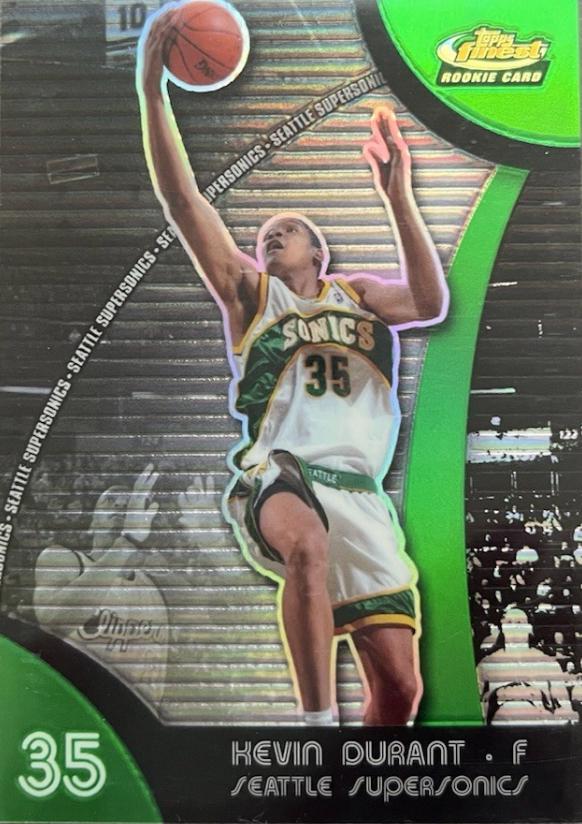 Kevin Durant [Green Refractor] #71