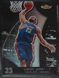 LeBron James [Black Refractor] #40