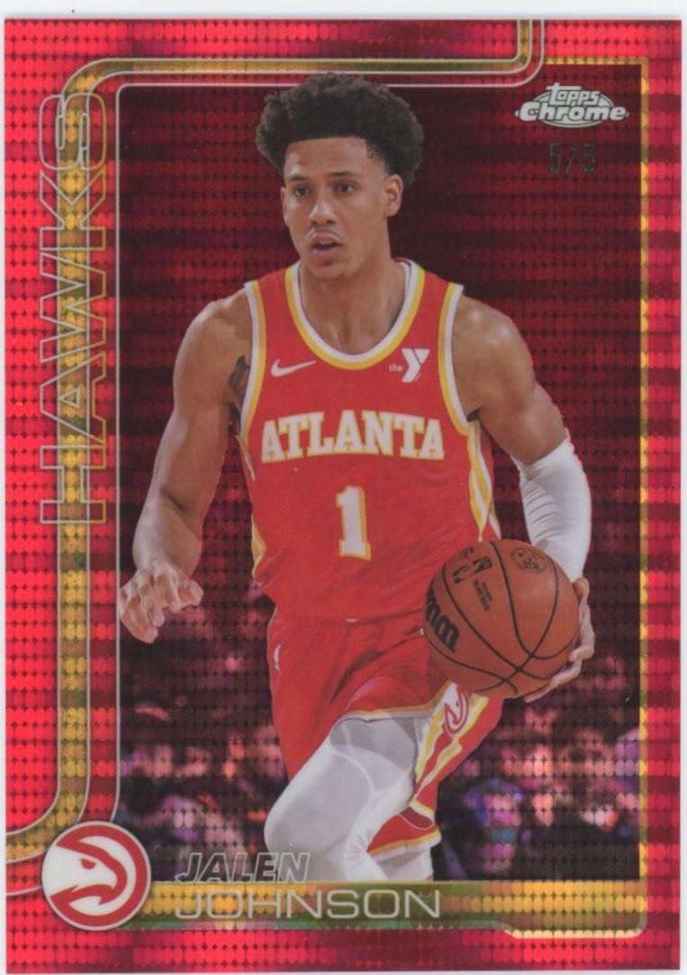 Jalen Johnson [Pulsar Red Refractor] #56