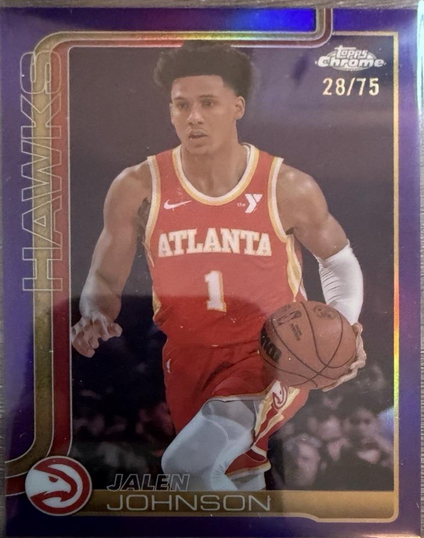Jalen Johnson [Purple Refractor] #56