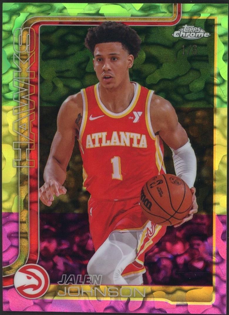 Jalen Johnson [Tri-Color Refractor] #56