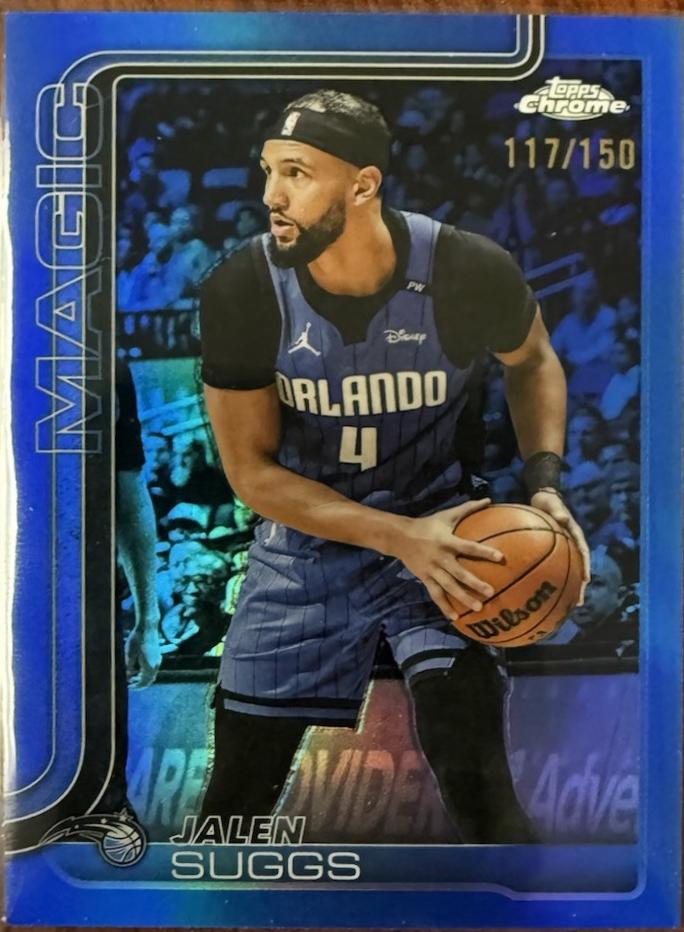 Jalen Suggs [Blue Refractor] #115
