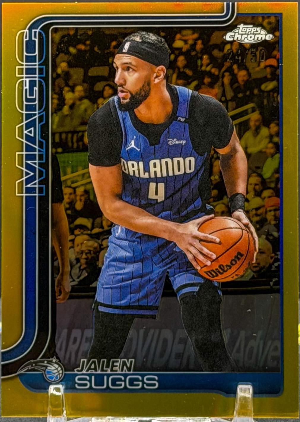 Jalen Suggs [Gold Refractor] #115