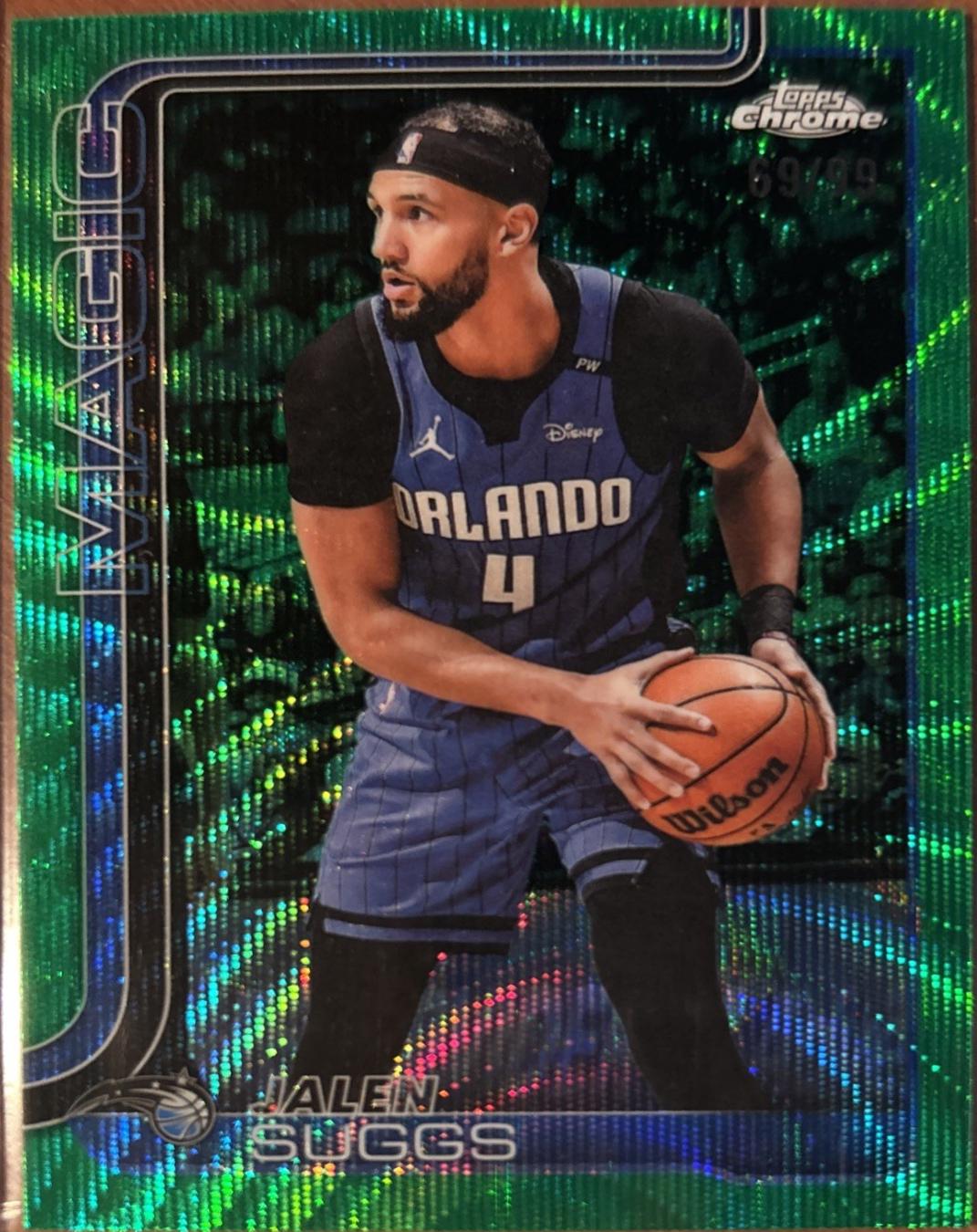 Jalen Suggs [Green Wave Refractor] #115