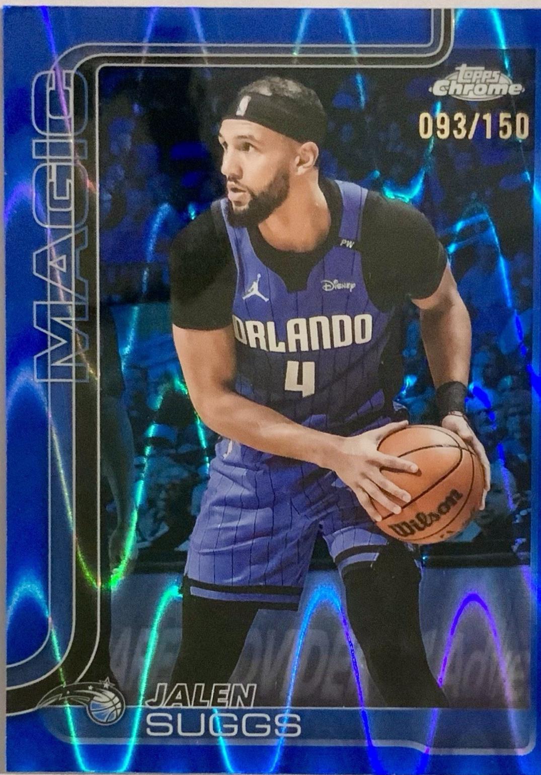 Jalen Suggs [RayWave Blue Refractor] #115