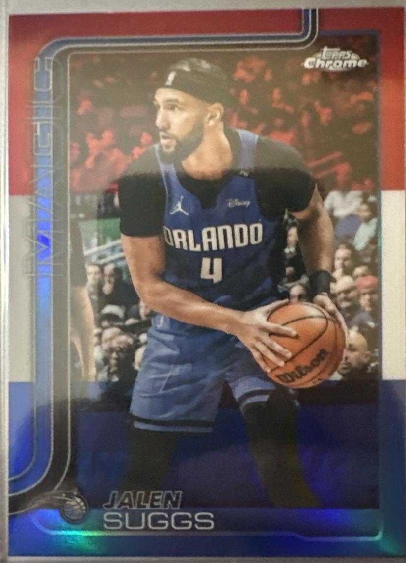 Jalen Suggs [Red White Blue Refractor] #115