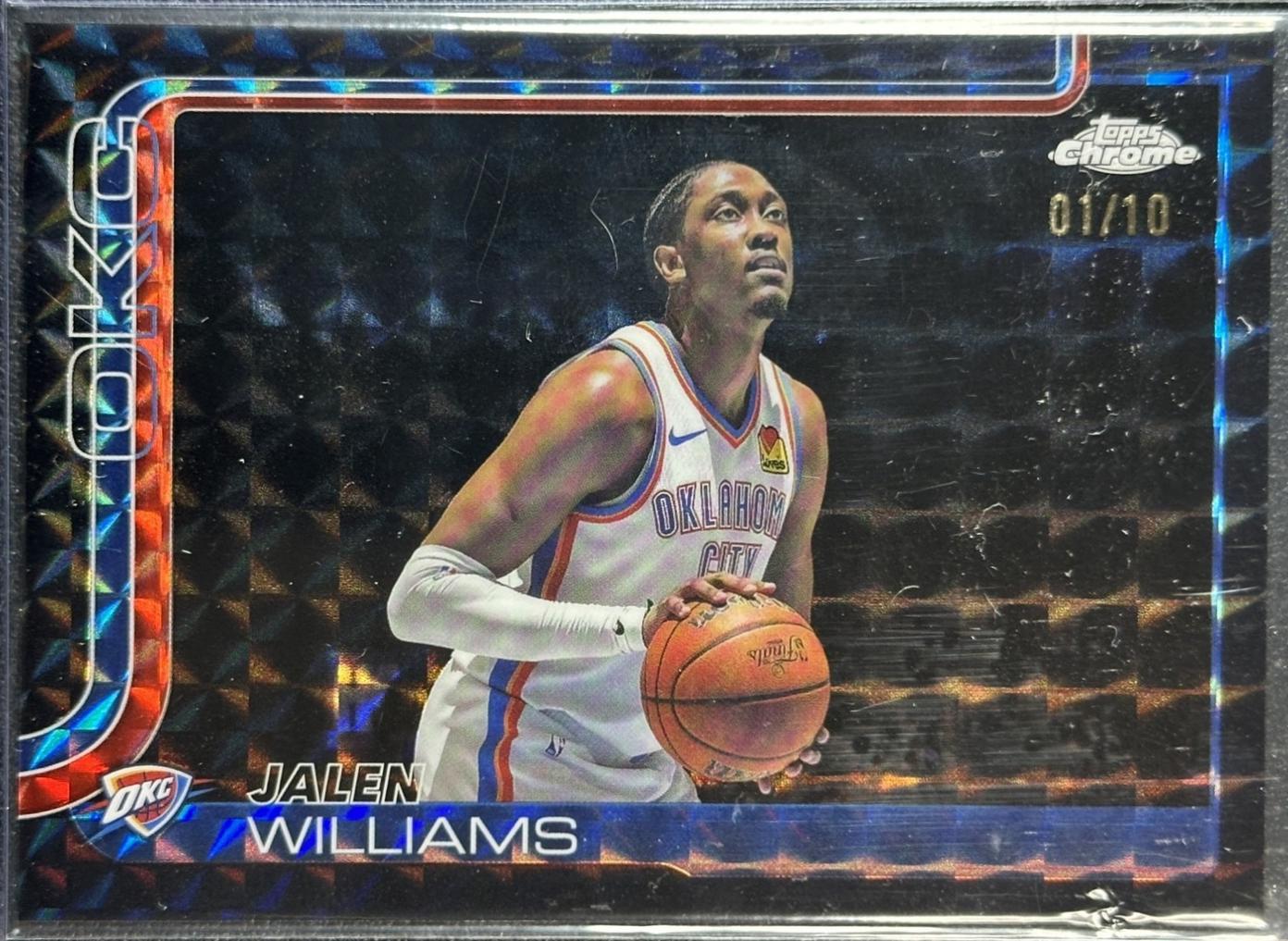 Jalen Williams [Black Geometric Refractor] #187