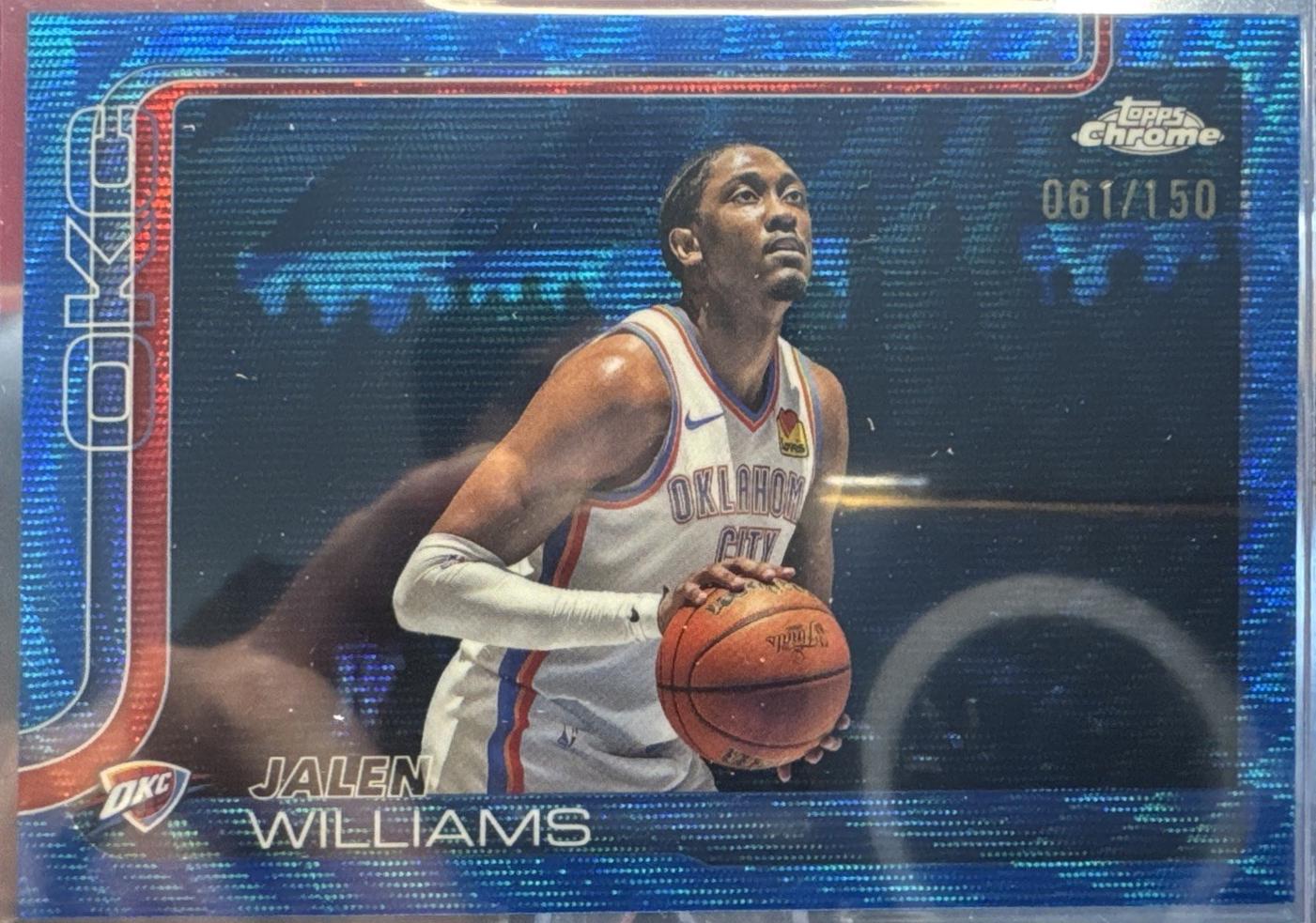 Jalen Williams [Blue Refractor] #187