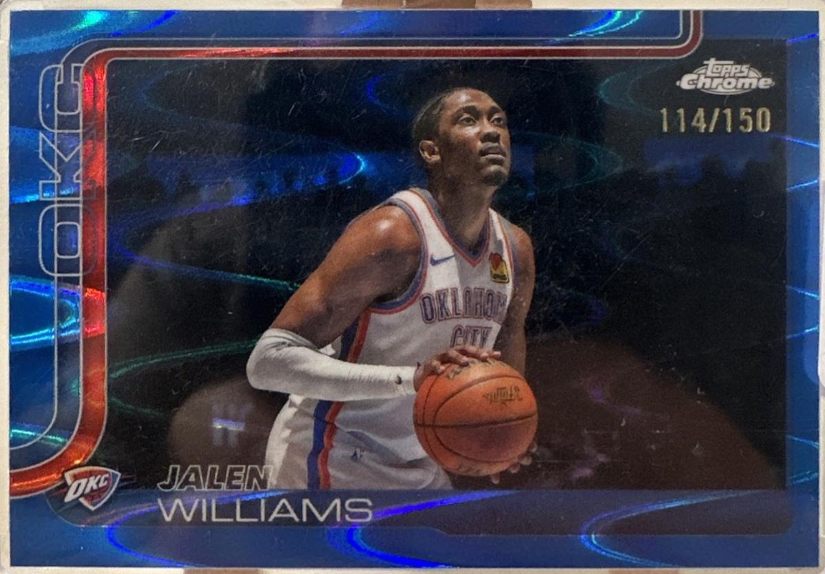 Jalen Williams [Blue Wave Refractor] #187