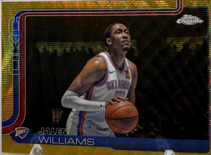 Jalen Williams [Gold Wave Refractor] #187