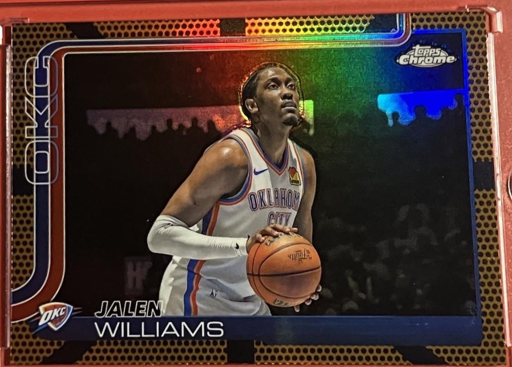 Jalen Williams [Orange Refractor] #187