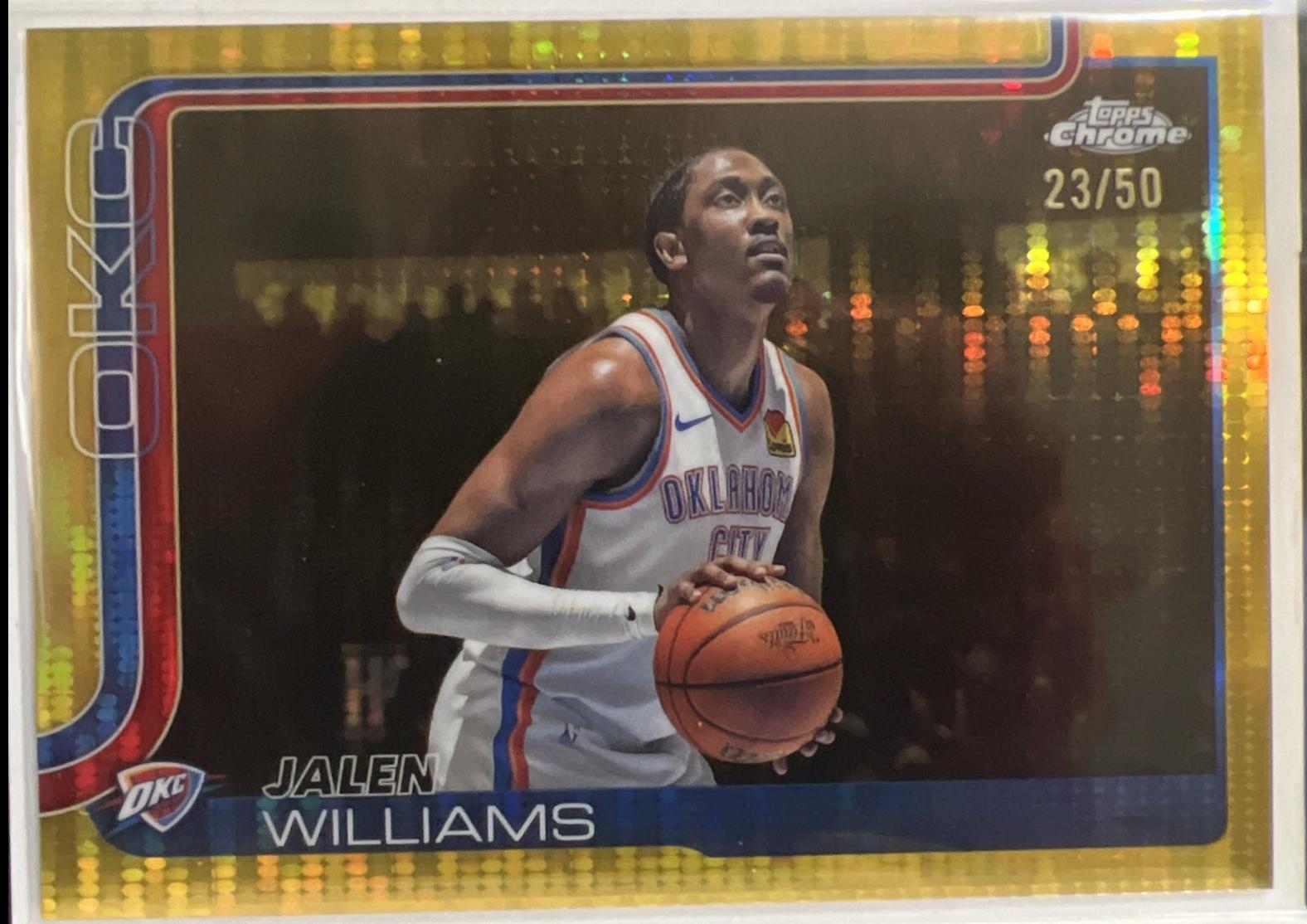 Jalen Williams [Pulsar Gold Refractor] #187