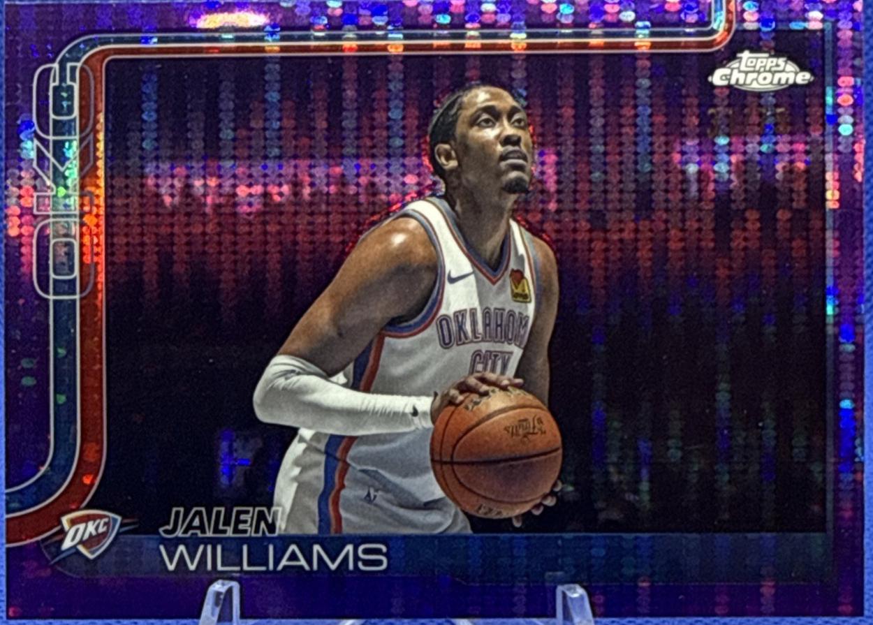 Jalen Williams [Pulsar Purple Refractor] #187