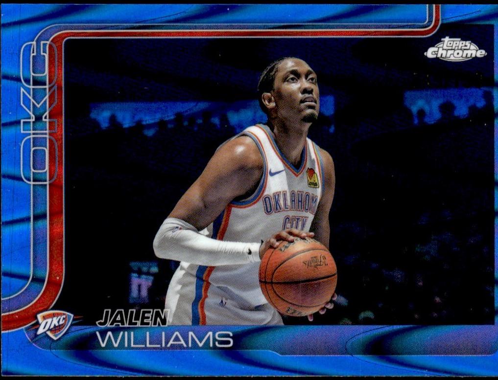 Jalen Williams [RayWave Blue Refractor] #187
