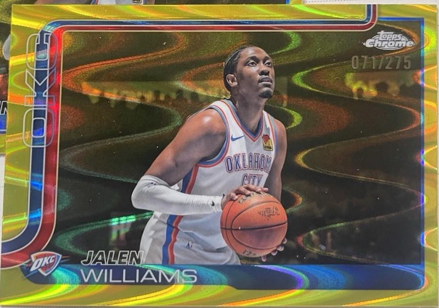 Jalen Williams [RayWave Gold Refractor] #187